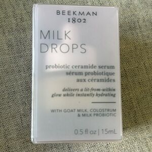 Beekman 1802 Milk Drops Serum 0.5 fl oz travel size sealed new